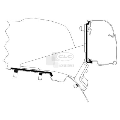 Mercedes Benz Vito/V-Class toit relevable sans rail